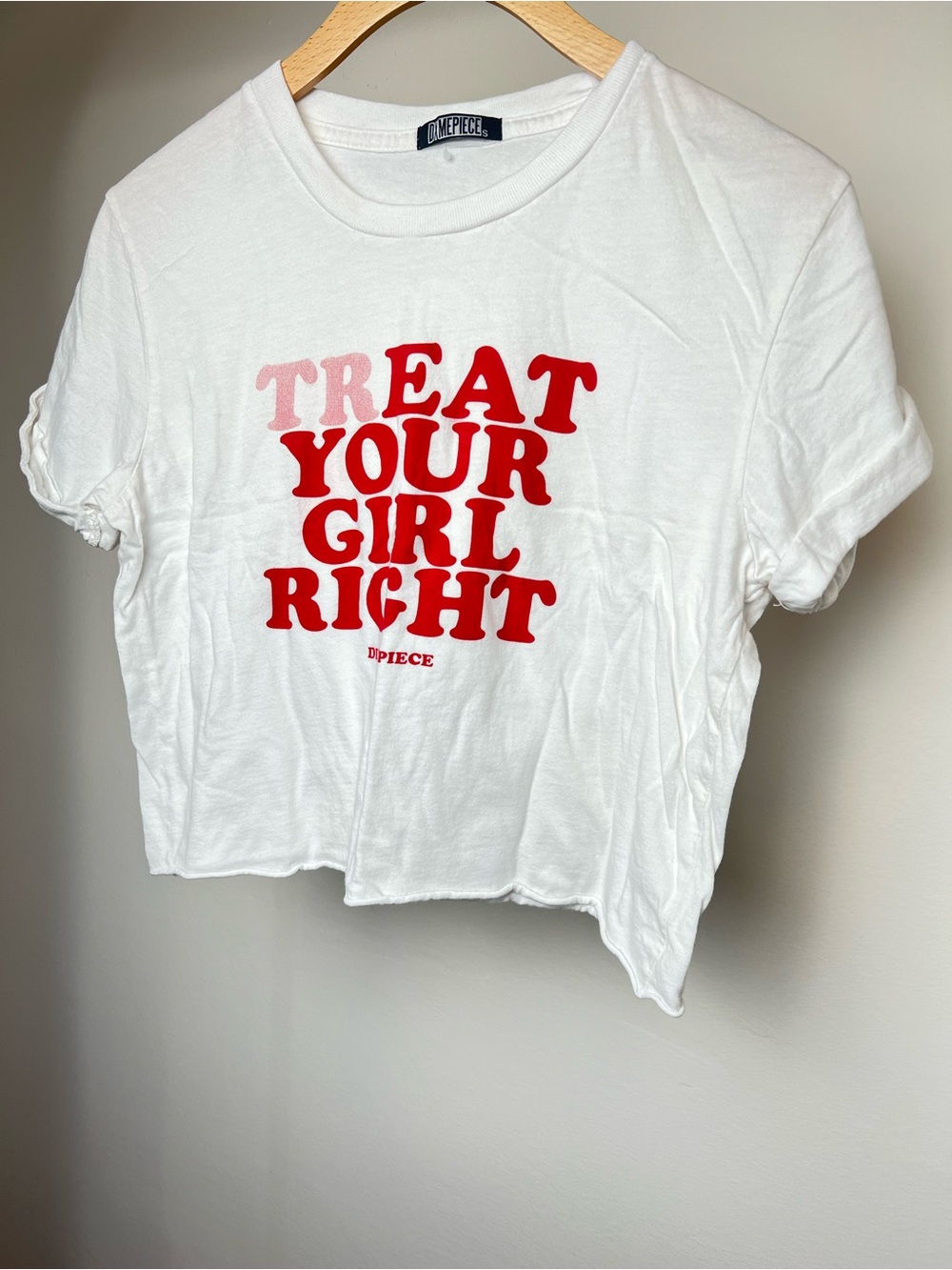 Dimepiece Treat Your Girl Right Crop top